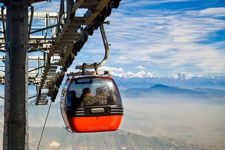 ieff nepal tour:chandragiri cable car
