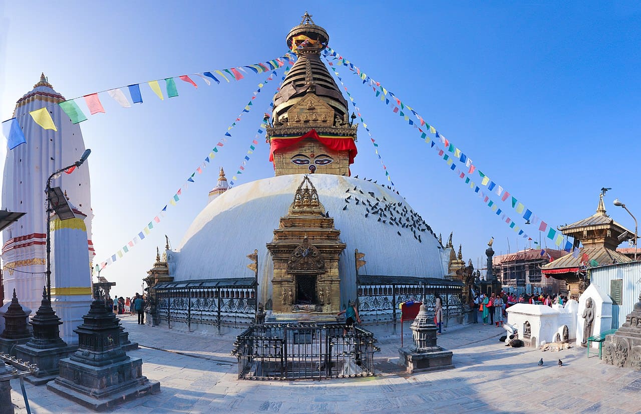 ieff nepal tour: Swayambhunath Temple